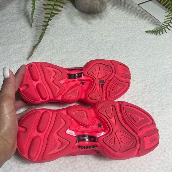 Adidas FYW S97 Life  Shock Sneakers Red‎ (female)(male) Size 7 - Picture 13 of 14